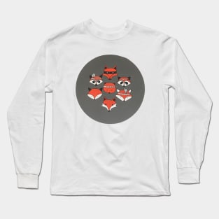 Best Foxes in the Hole Long Sleeve T-Shirt